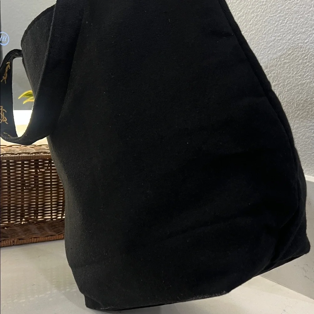 YSL Black Tote perfume Bag with Gold Logo - Picture 5 of 8